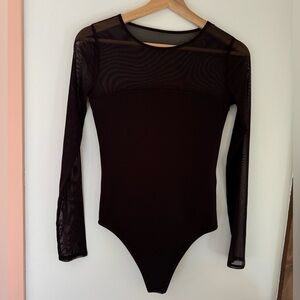 New with Tags Abercrombie & Fitch Soft collection Mesh Bodysuit